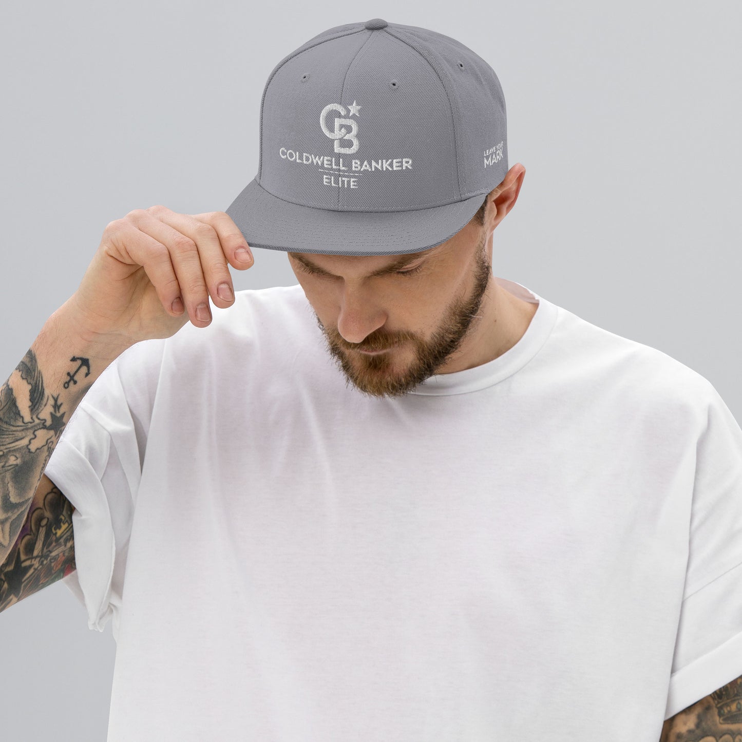 CBE Monogram Logo Snapback Hat