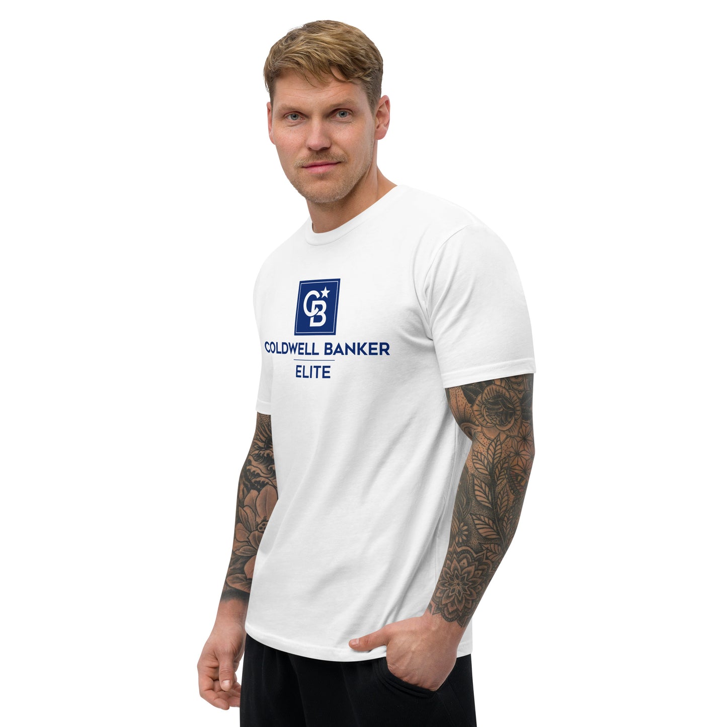 CBE Framed Logo Short Sleeve T-shirt - Form-fitting