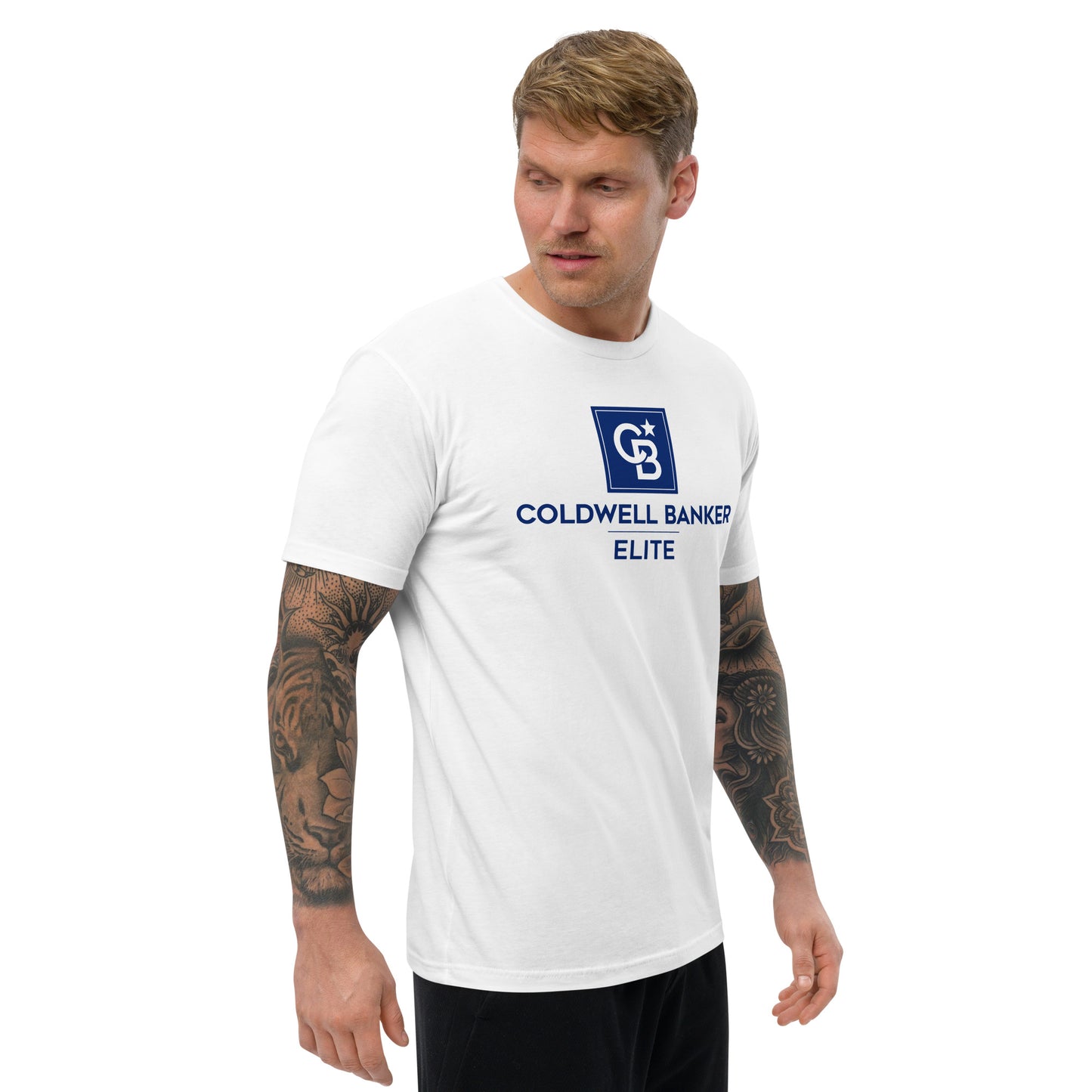 CBE Framed Logo Short Sleeve T-shirt - Form-fitting
