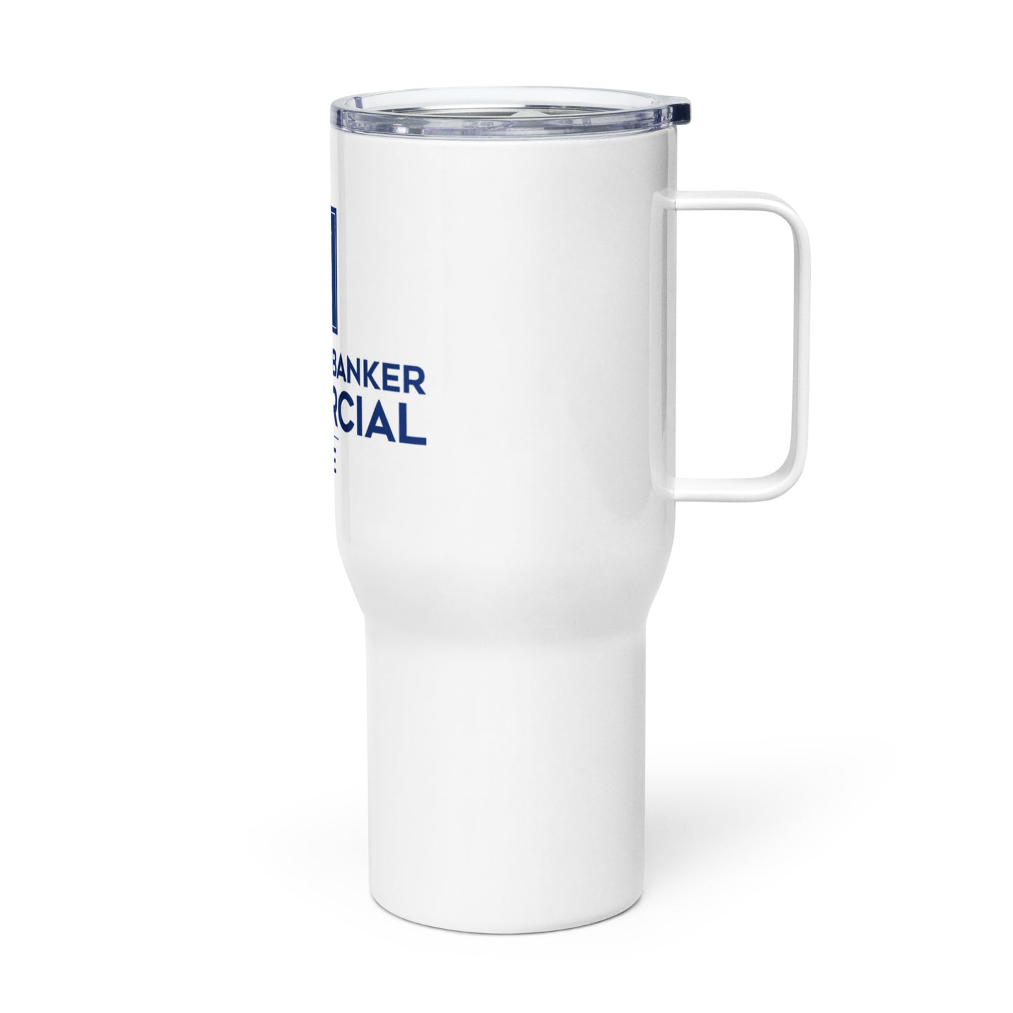 Commercial Travel mug with a handle