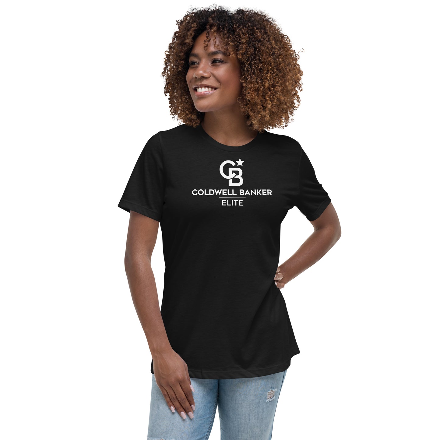 CBE Monogram Logo Women's Relaxed T-Shirt
