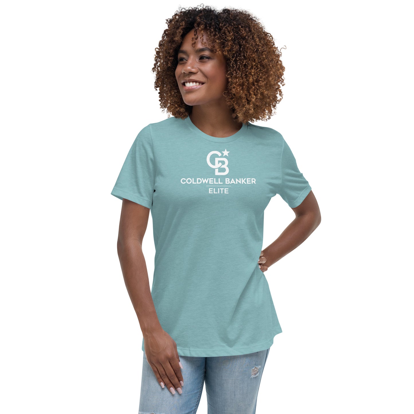 CBE Monogram Logo Women's Relaxed T-Shirt
