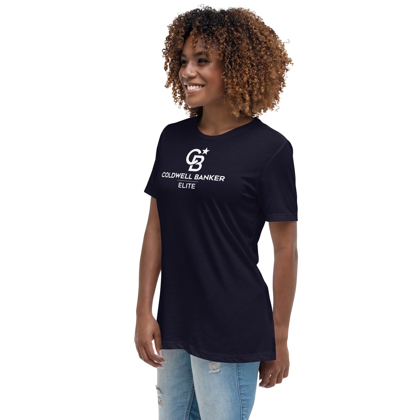 CBE Monogram Logo Women's Relaxed T-Shirt