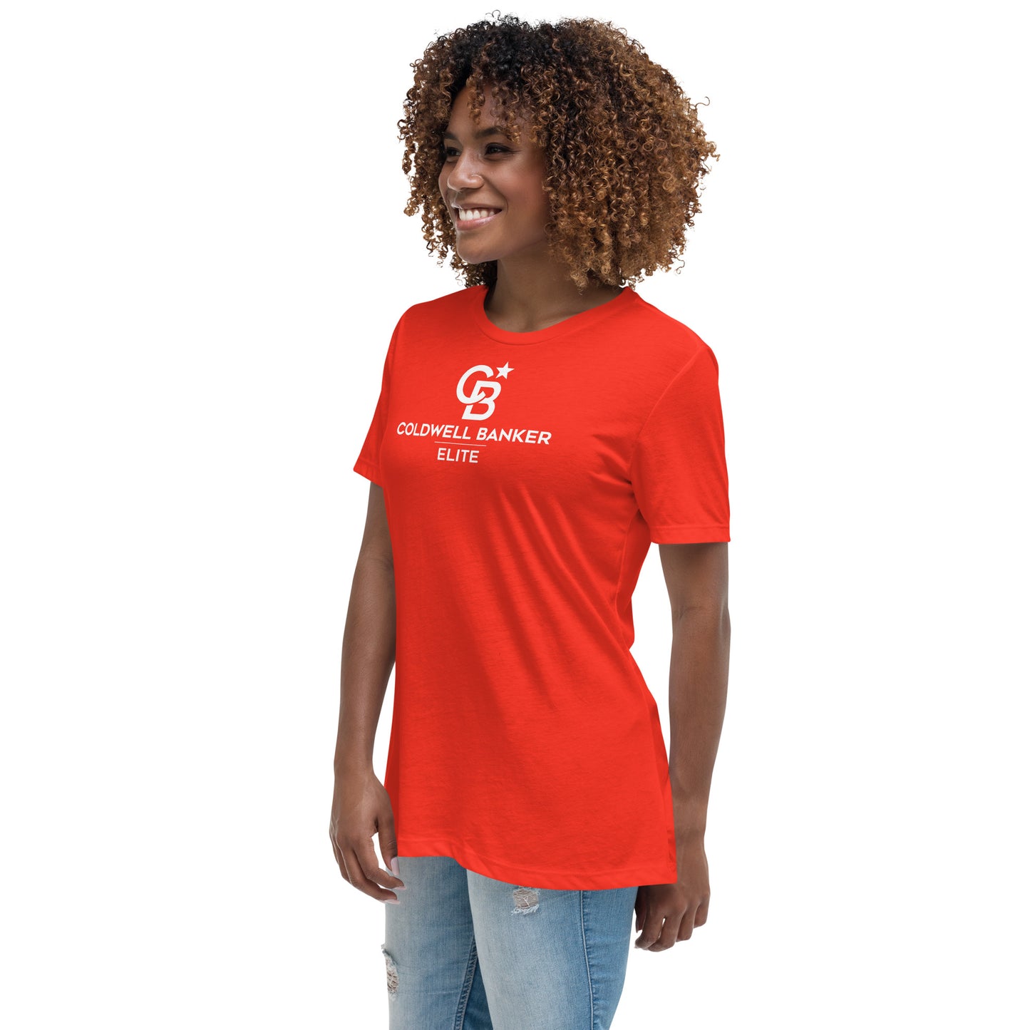 CBE Monogram Logo Women's Relaxed T-Shirt