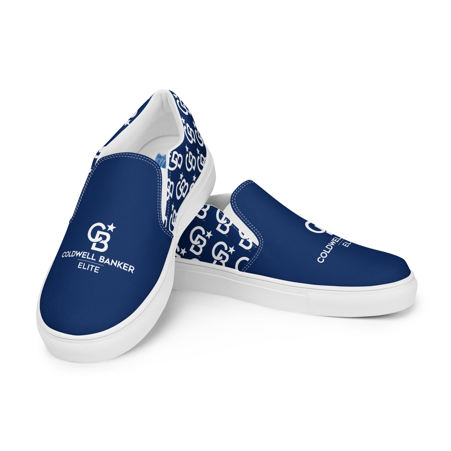 CBE Monogram Logo Women’s slip-on canvas shoes
