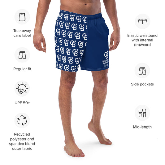 CBE Monogram Logo Men's swim trunks