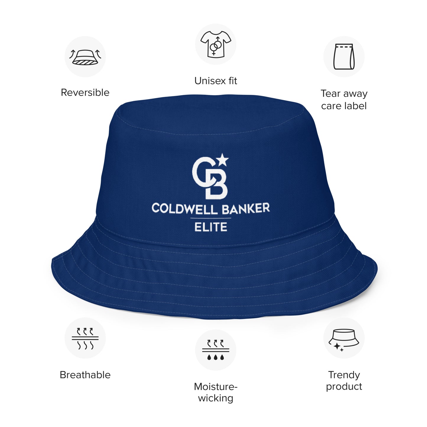 CBE Reversible bucket hat