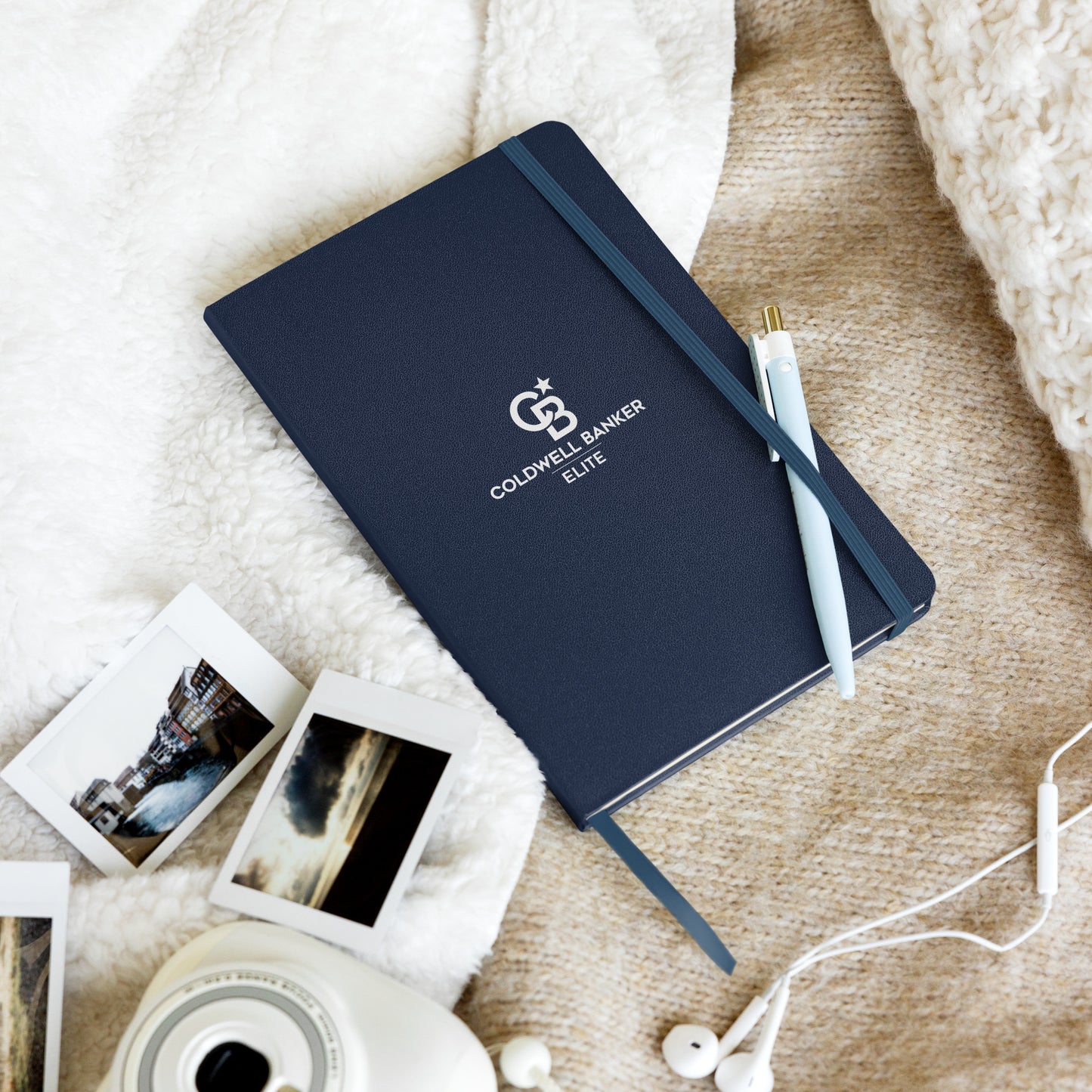 CBE Monogram Logo Hardcover bound notebook