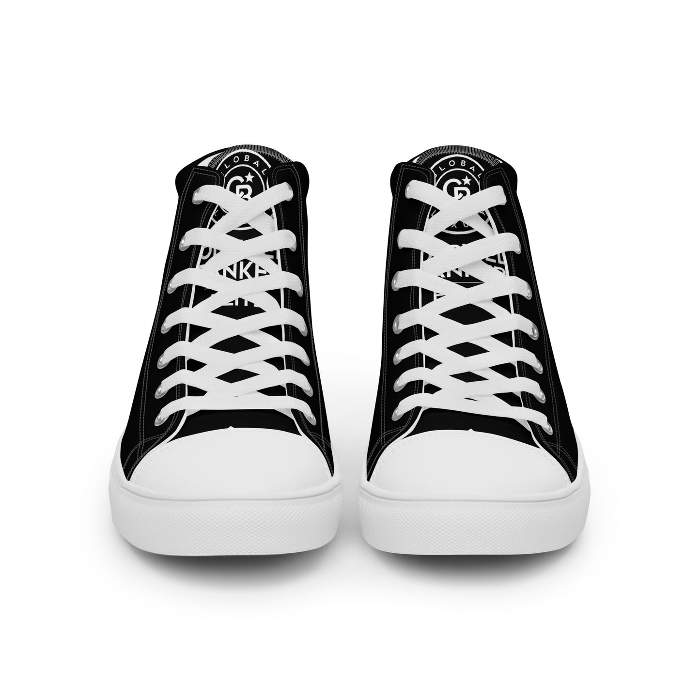 Global Luxury Men’s high top canvas shoes