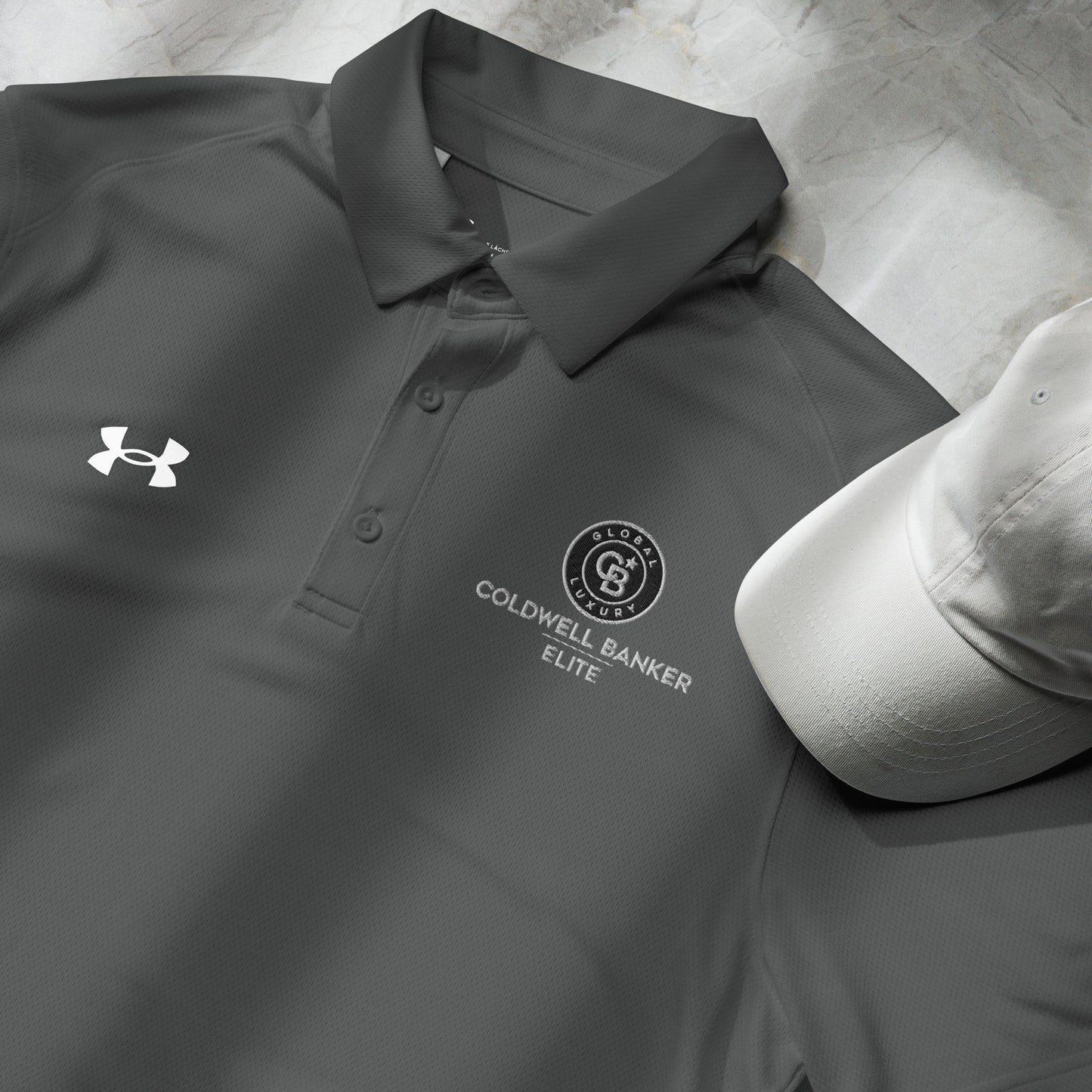 Global Luxury Under Armour® men's polo