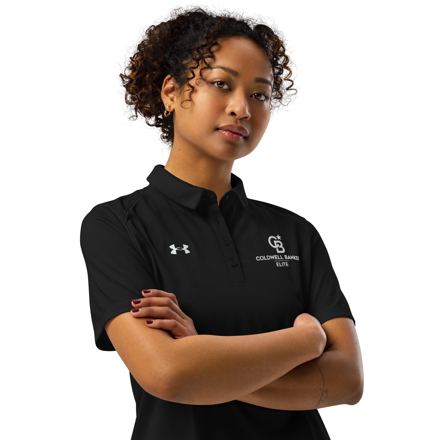 CBE Monogram Logo Under Armour® women’s polo