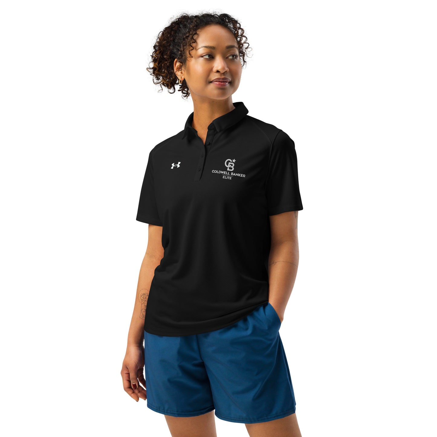 CBE Monogram Logo Under Armour® women’s polo