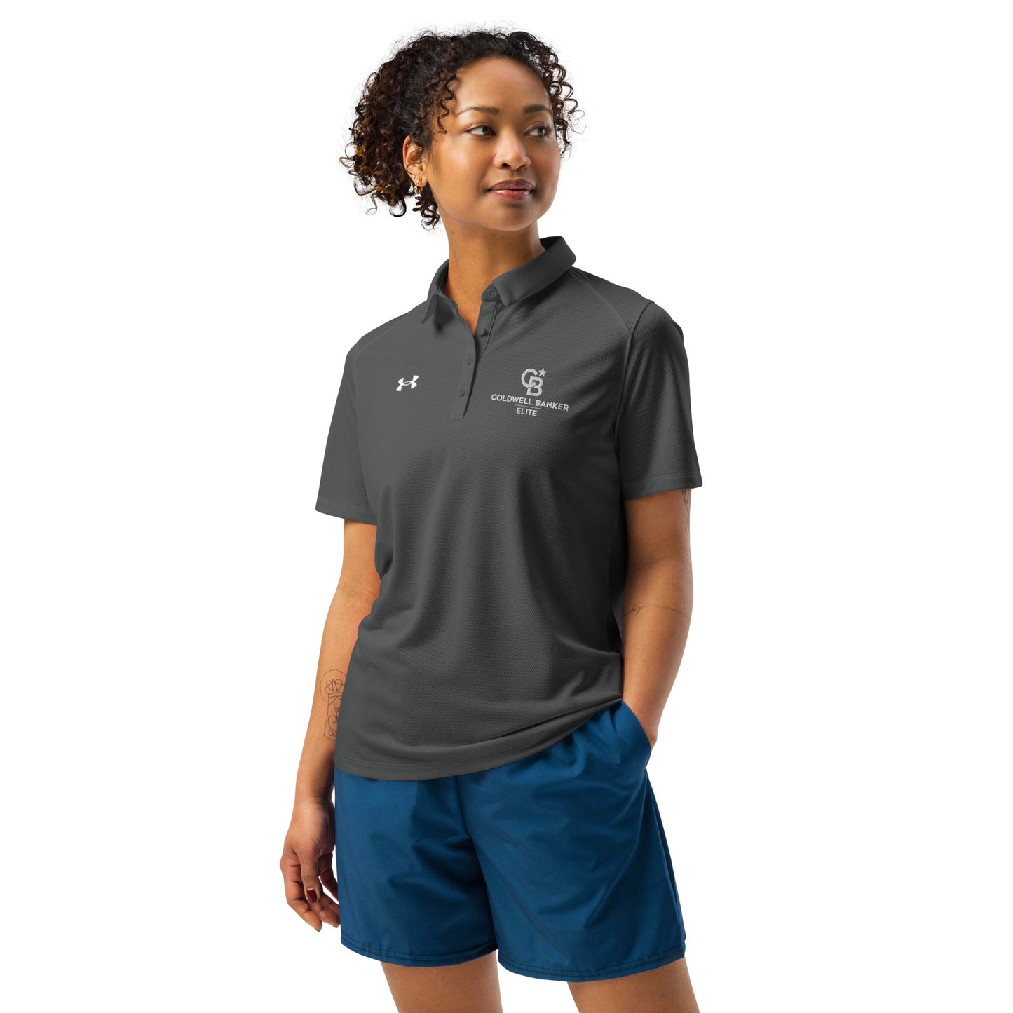 CBE Monogram Logo Under Armour® women’s polo