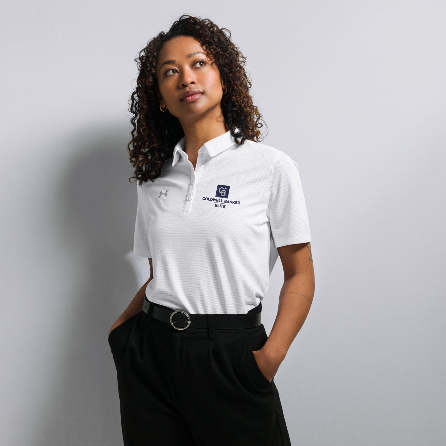 CBE Framed Logo Under Armour® women’s polo