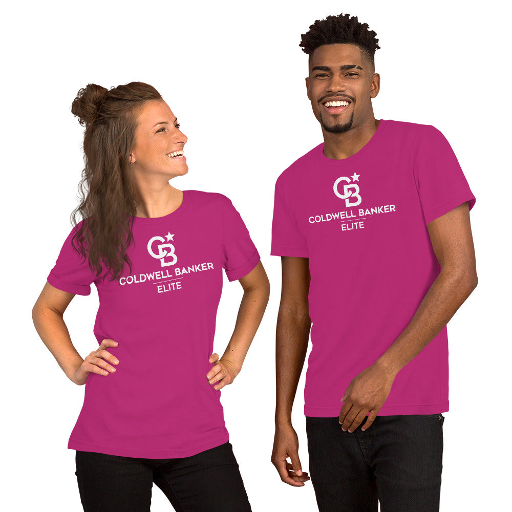 Pink CBE Monogram Logo Unisex t-shirt