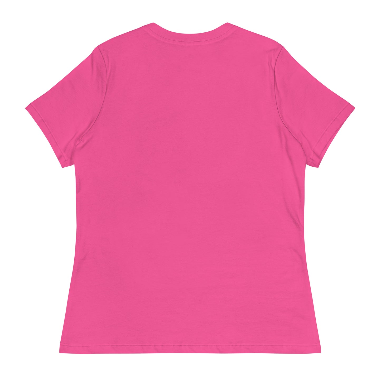 Pink CBE Monogram Logo Women's Relaxed T-Shirt